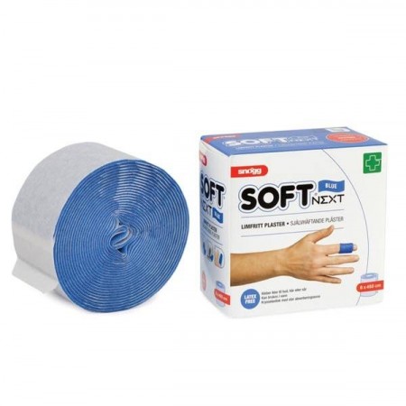 Refill til plasterdispenser Soft NEXT blå