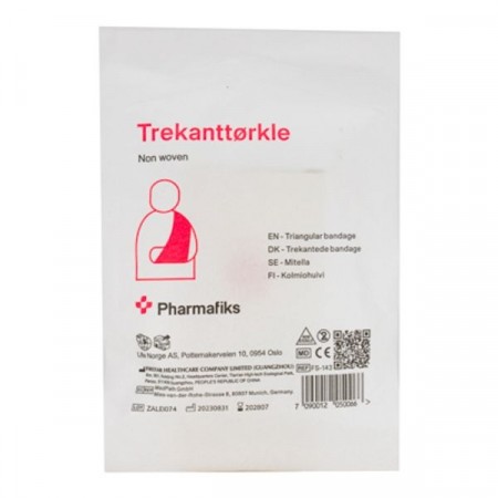 Pharmafiks Trekanttørkle Non woven